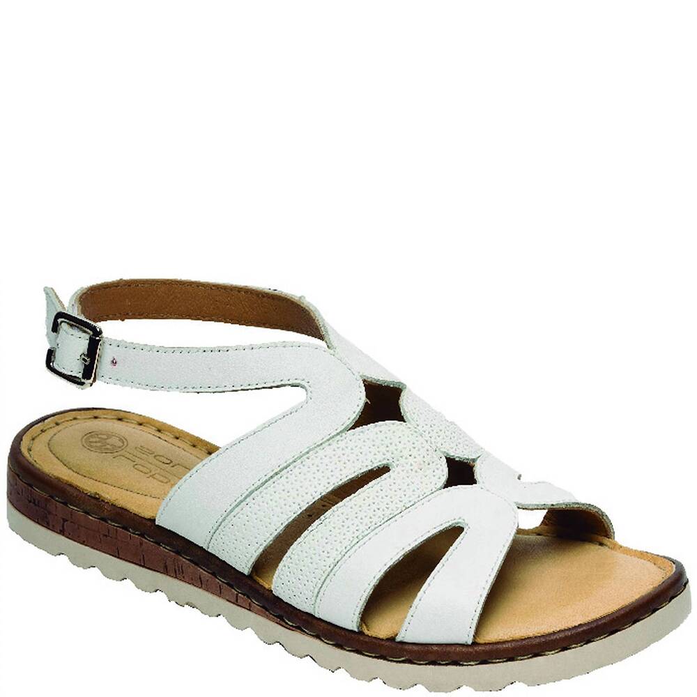 NEW LOBO SOLO women's 1862 sandal in white